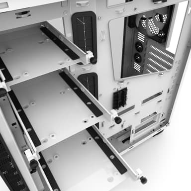 NZXT H440W 2017 PC-kabinett (hvit/sort/vindu)