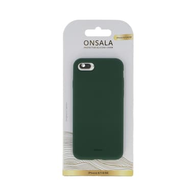 ONSALA Mobildeksel Silikon Olive Green - iPhone 6/7/8/SE