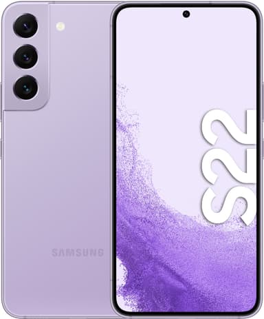 Samsung Galaxy S22 5G smarttelefon 8/128GB (Bora Purple)