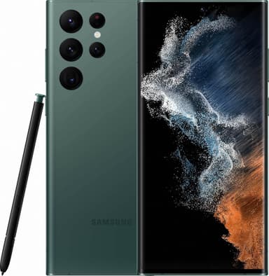 Samsung Galaxy S22 Ultra 5G smarttelefon, 12/512GB (Grønn)