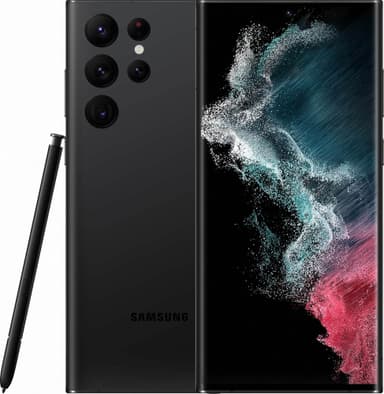 Samsung Galaxy S22 Ultra 5G smarttelefon, 12/256GB (Phantom Black)