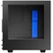 NZXT S340 PC-kabinett (sort/blå)