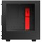 NZXT S340 PC-kabinett (sort/rød)