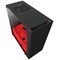 NZXT S340 Elite PC-kabinett (matt sort/rød)