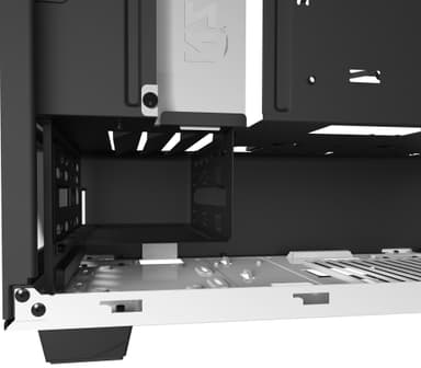 NZXT S340 PC-kabinett (hvit)