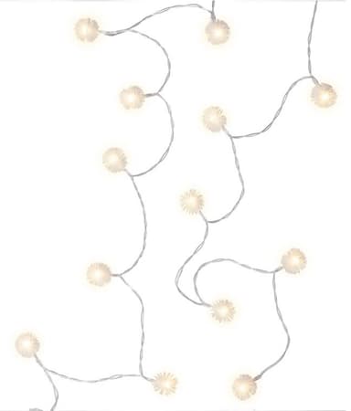 Goobay 20 LED lysstreng ""Snøball""