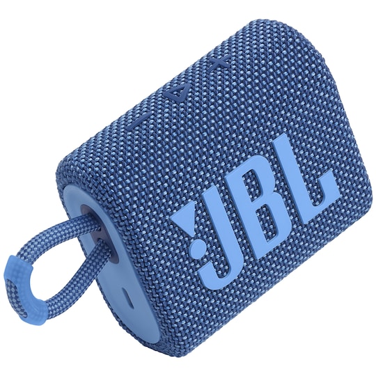 JBL Go 3 Eco bærbar høyttaler (blå)