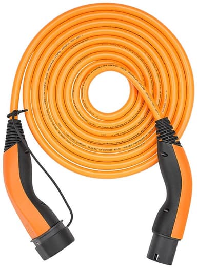 HELIX® ladekabel Type 2, opptil 22 kW, m, oransje