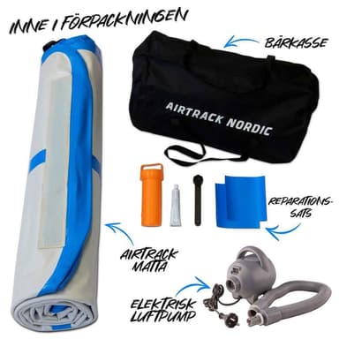 AirTrack Nordic Standard, 3-8m - Rosa 4 meter