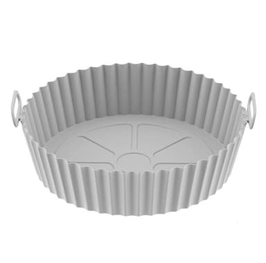 Silikonform til Air Fryer 17,5 cm Grå 3.6-7.2 l
