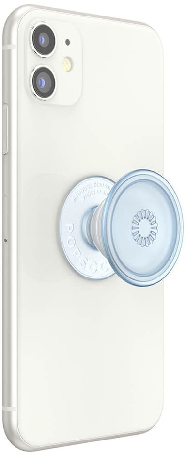 Popsockets PopGrip for mobiltelefon (Ice Blue)