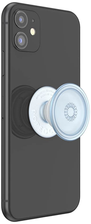 Popsockets PopGrip for mobiltelefon (Ice Blue)