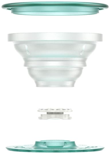 Popsockets PopGrip for mobiltelefon (Light Jade)
