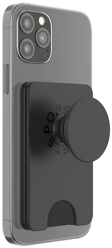 Popsockets PopWallet+ for MagSafe Svart