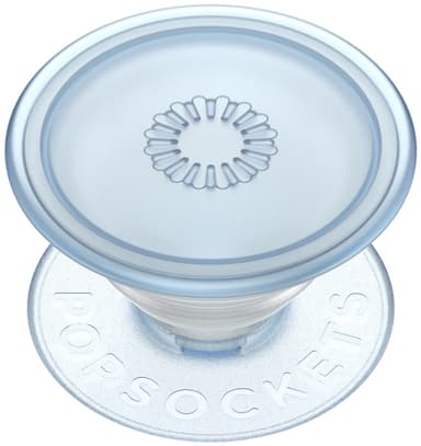 Popsockets PopGrip for mobiltelefon (Ice Blue)
