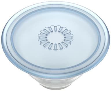 Popsockets PopGrip for mobiltelefon (Ice Blue)