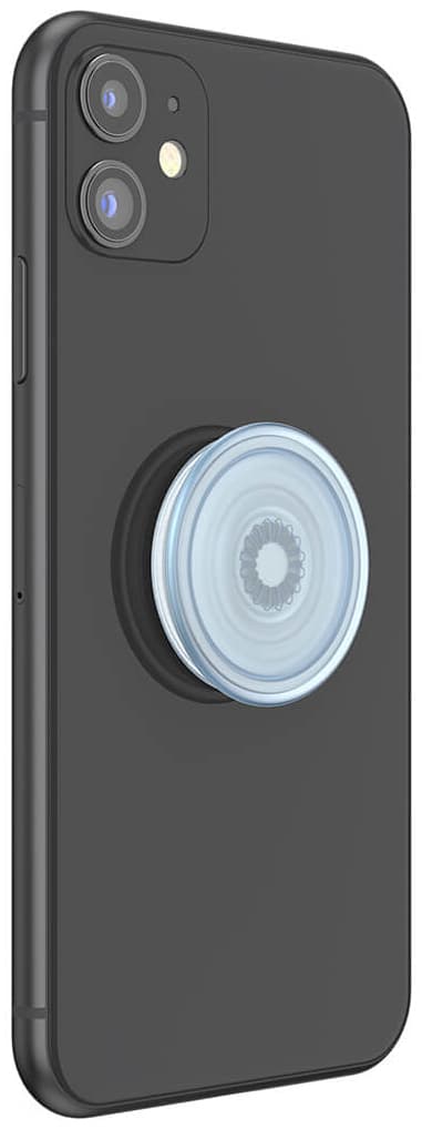 Popsockets PopGrip for mobiltelefon (Ice Blue)