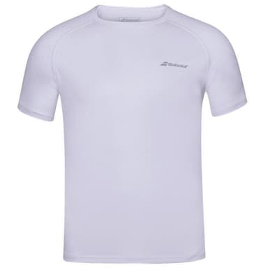 Babolat Play Crew Neck Tee, Padel- og tennis T-skjorte herre Vit/Blå M