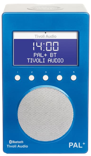 Tivoli Audio PAL+ BT bærbar radio (blå)