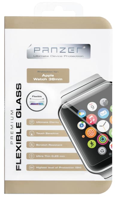 Panzer skjermbeskytter for Apple Watch 38 mm