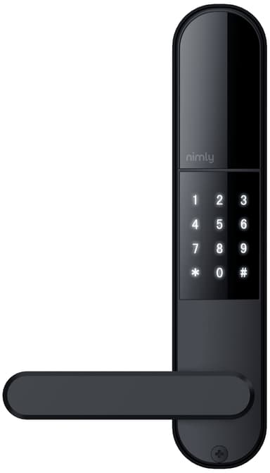 Nimly Touch Pro digital lås (ultimate black)