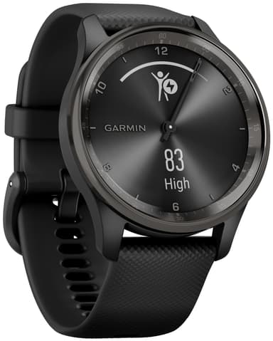 Garmin Vivomove Trend hybridklokke (sort)