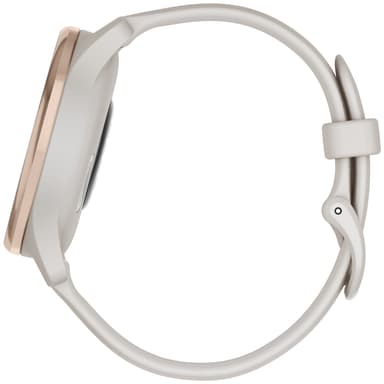 Garmin Vivomove Trend hybridklokke (cream/peach gold)