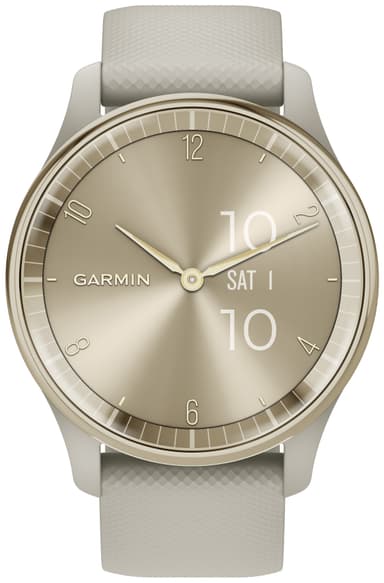Garmin Vivomove Trend hybridklokke (grå/gull)