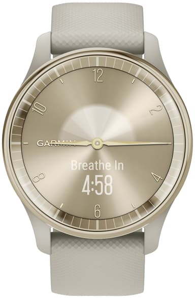 Garmin Vivomove Trend hybridklokke (grå/gull)