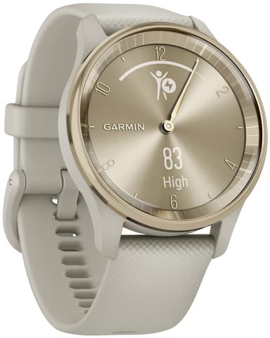 Garmin Vivomove Trend hybridklokke (grå/gull)