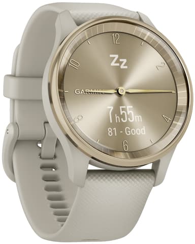 Garmin Vivomove Trend hybridklokke (grå/gull)