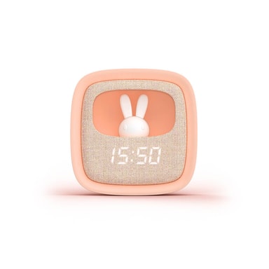 Vex Clock Rosa Vekkerklokke med Lys Billy Clock Rosa - Elkjøp