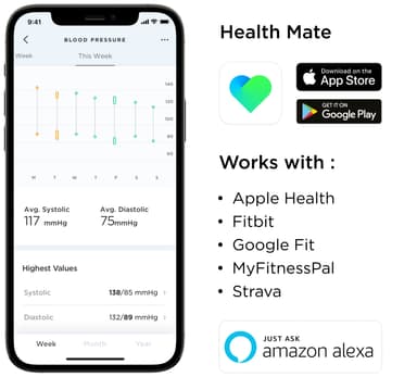 Withings Connect smart blodtrykksmåler WITBPM550068