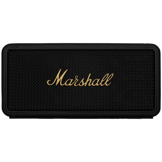 Marshall Middleton trådløs bærbar høyttaler (sort/messing)