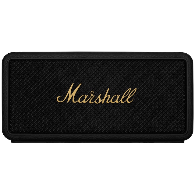 Marshall Middleton trådløs bærbar høyttaler (sort/messing)