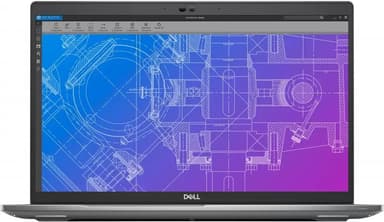 DELL Precision 3570 i7-1255U Mobil arbeidsstasjon 39,6 cm (15.6") Full HD Intel® Core™ i7 16 GB DDR5-SDRAM 512 GB SSD NVIDIA Quadro T550 Wi-Fi 6E (802.11ax) Windows 10 Pro Grå