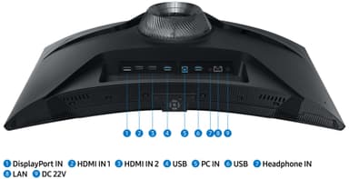 Samsung Odyssey Smart G6 LS27BG650 27" buet gamingskjerm