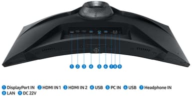 Samsung Odyssey Smart G6 LS32BG650 32" buet gamingskjerm