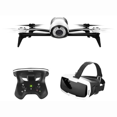 Parrot Bebop 2 drone + FPV-sett (hvit)
