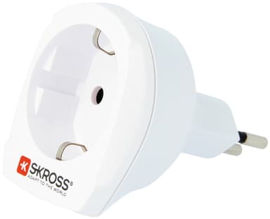 Skross Europa til Sveits reiseadapter 1.500205-E