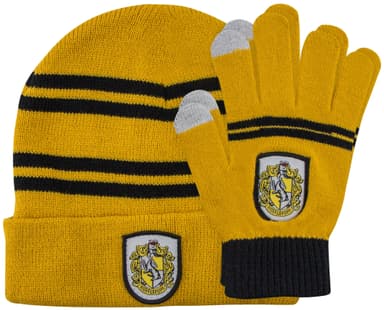 Galtvort sett med lue og hansker (Håsblås)