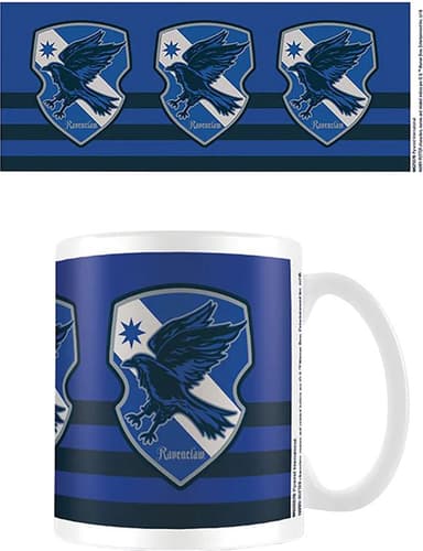 Hogwarts stripete kopp 315 ml (Ravnklo)