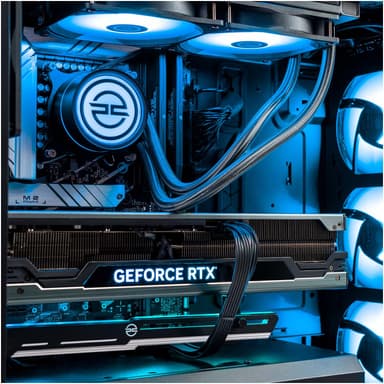 PCSpecialist Fusion X90 i9K-13/32/1000/4080 stasjonær gaming-PC