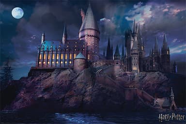 Harry Potter plakat Hogwarts 52235PP34369