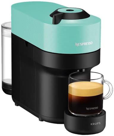 Nespresso Vertuo Pop kapselmaskin av Krups XN920410WP (aqua mint)