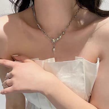 Elegant halskjede for kvinner Sølv