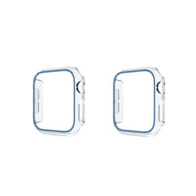 Luminous Protective Case PC 2-Pack Blå 45 mm Apple Watch
