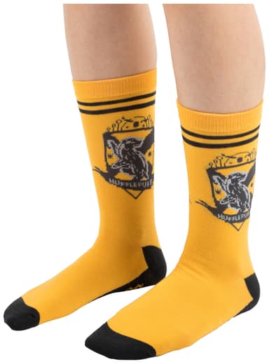 Hogwarts sett med 3 par sokker (Håsblås)
