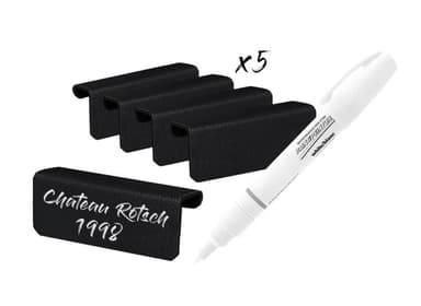 Vinetiketter - 5 pak