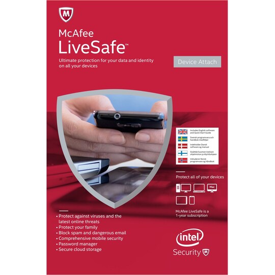 McAfee LiveSafe 2015 (attached version)